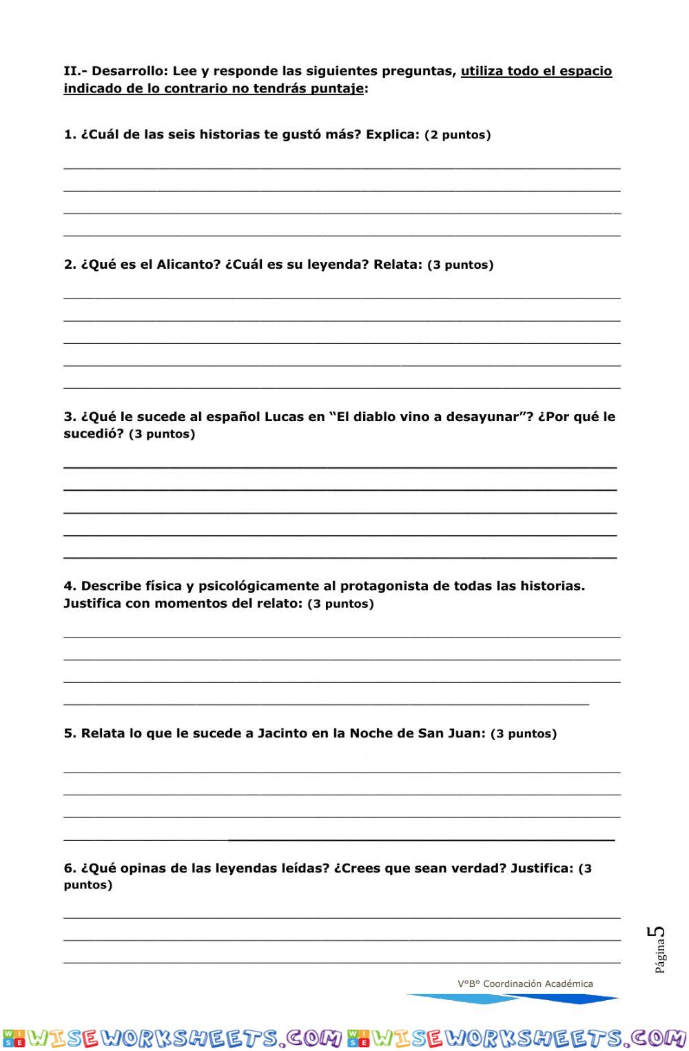 worksheet