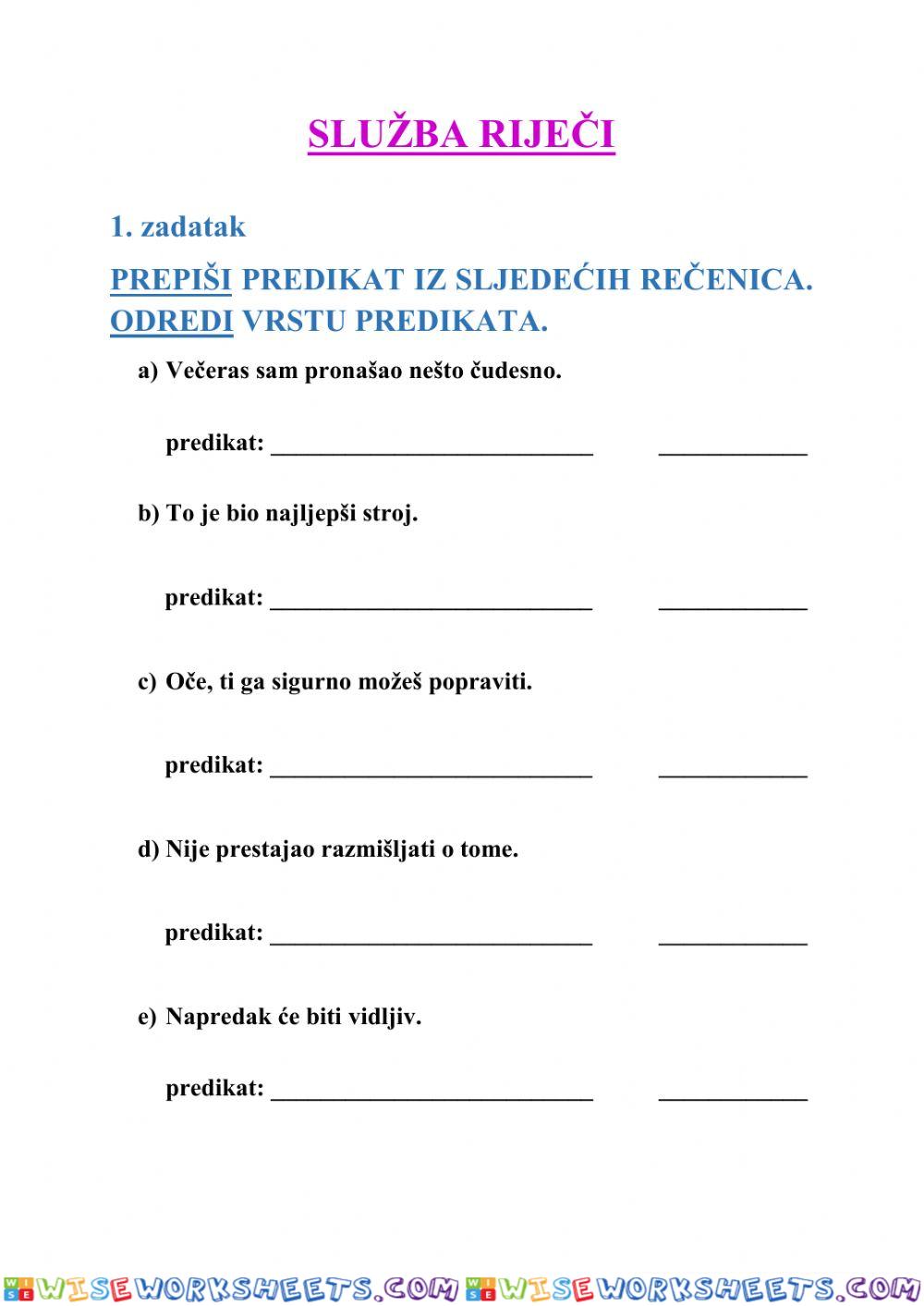 worksheet