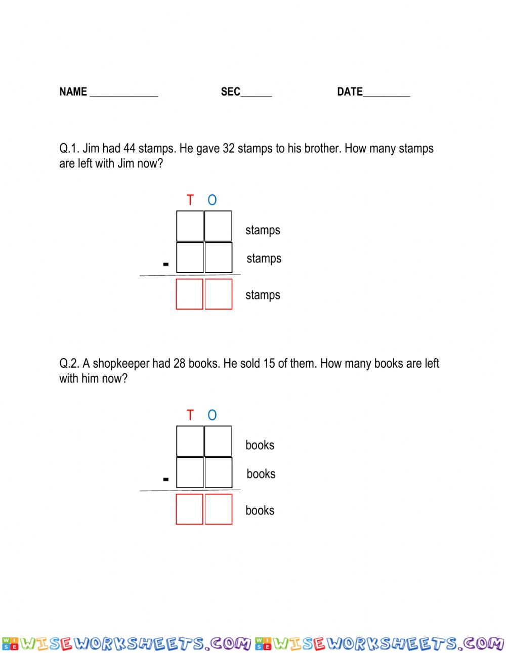 Subtraction