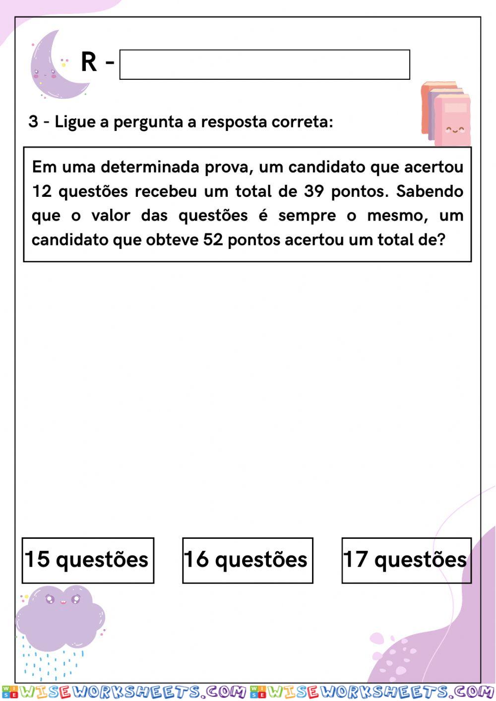 worksheet