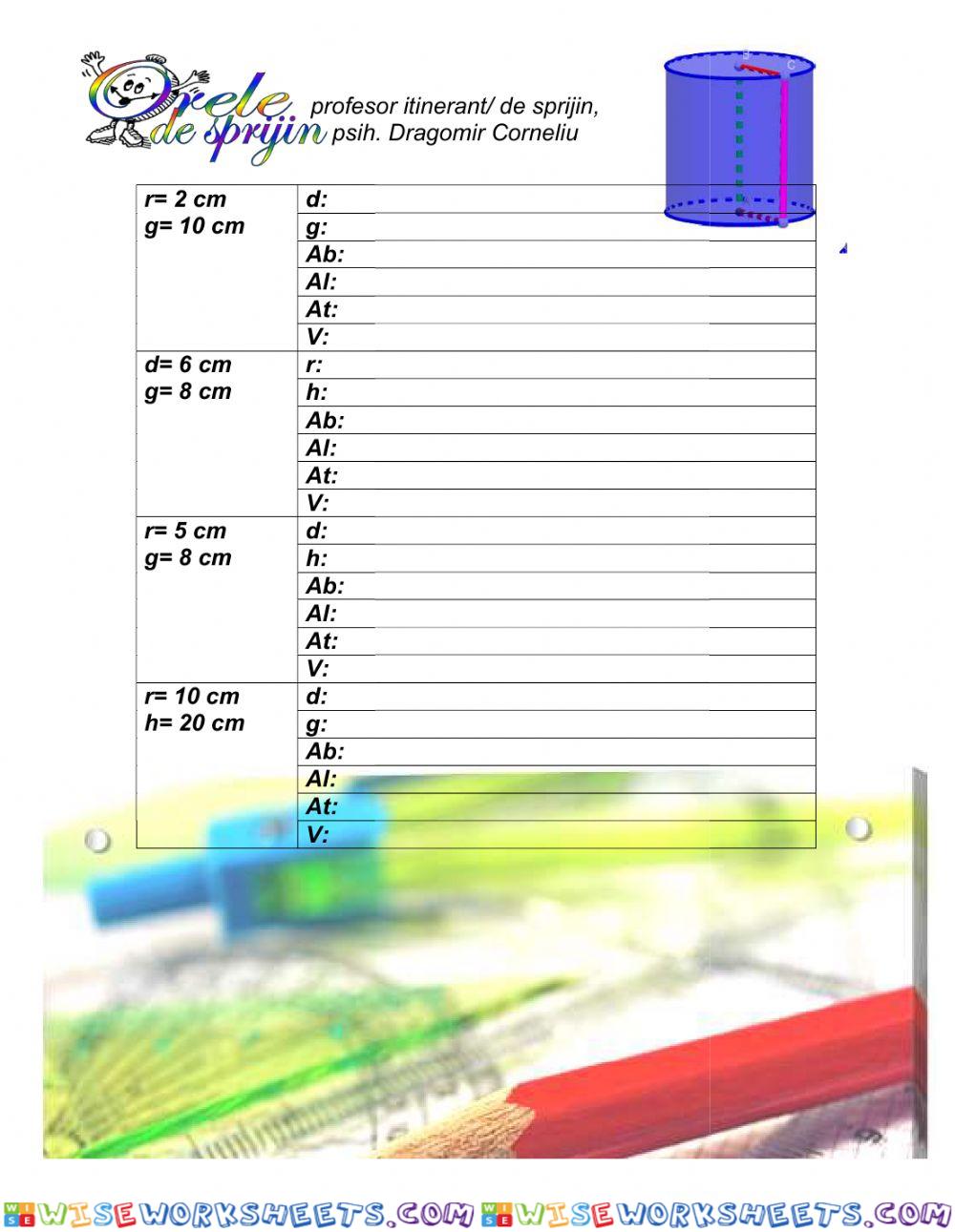 worksheet