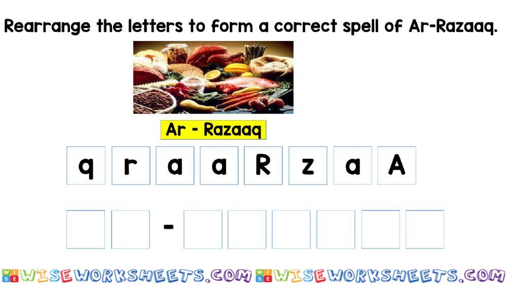 worksheet