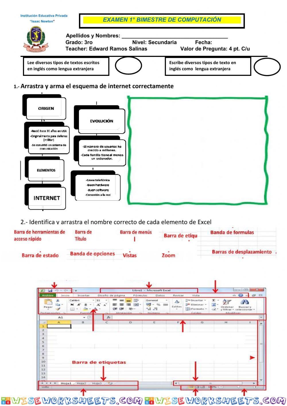 Examen i bimestre