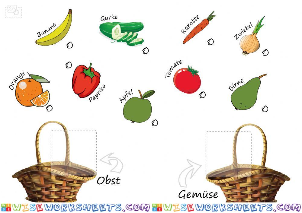 Obst und Gemüse