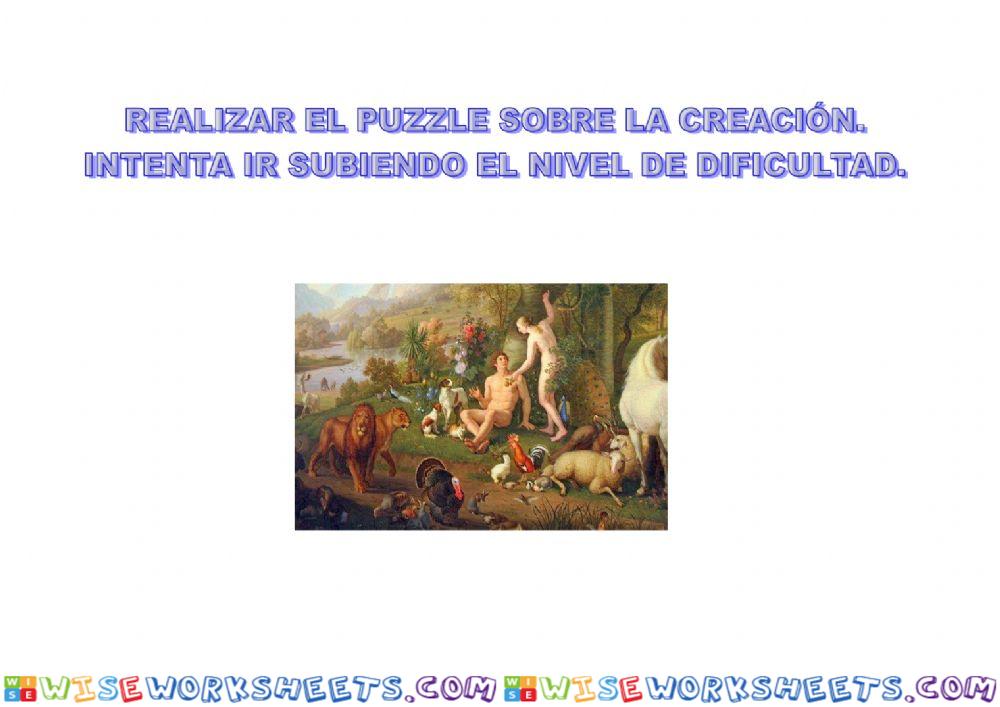 Puzzle creación