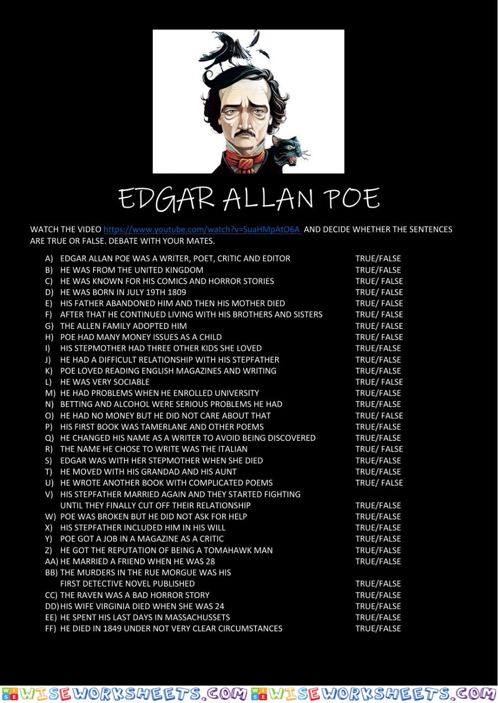 Edgar allan poe