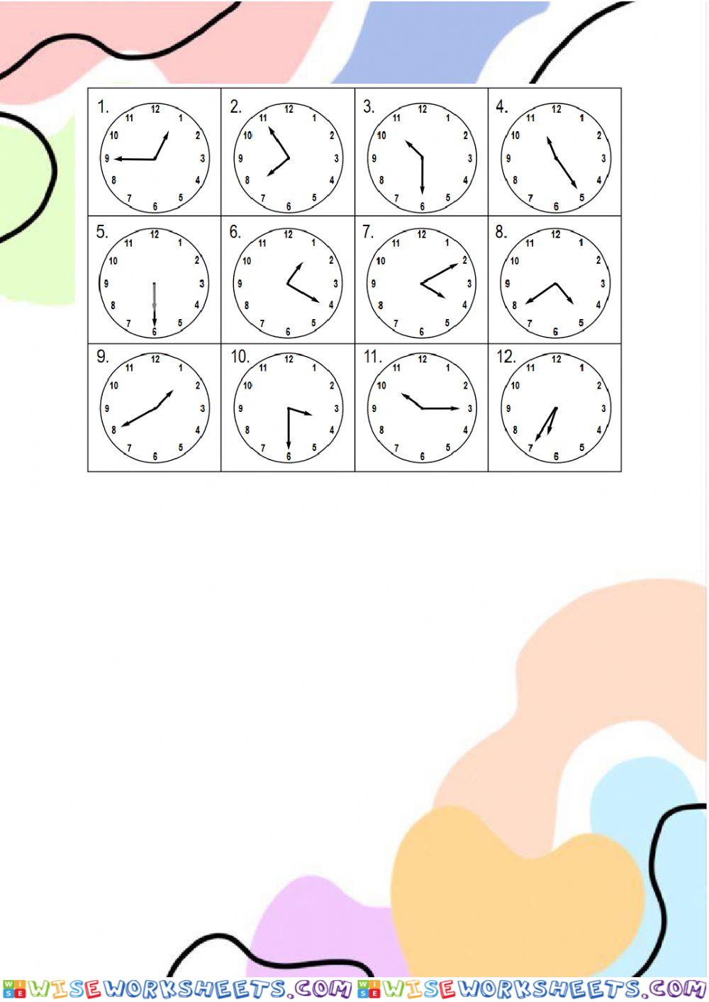 worksheet