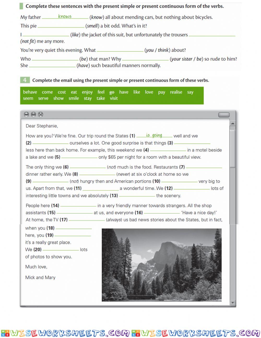 worksheet