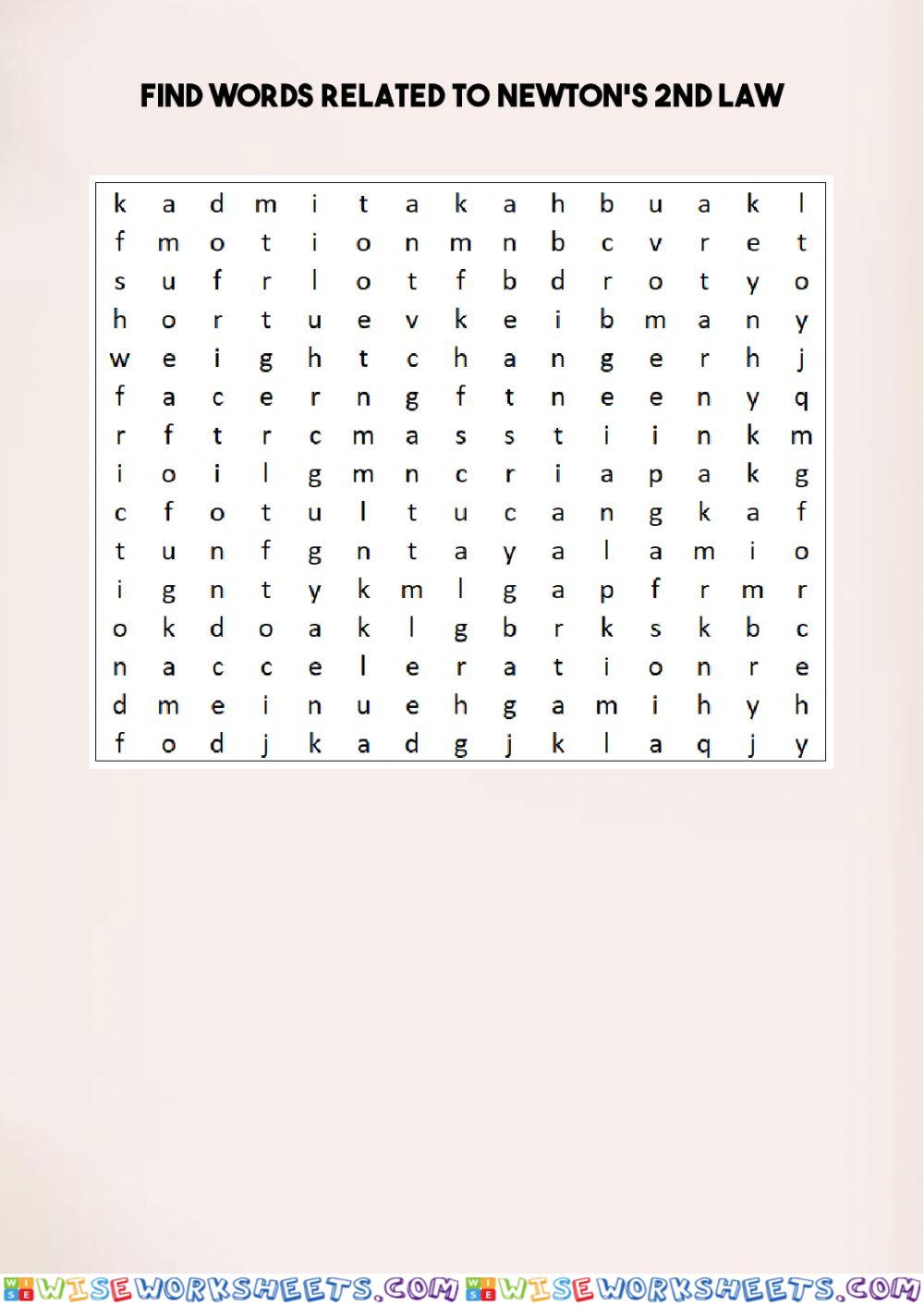 worksheet