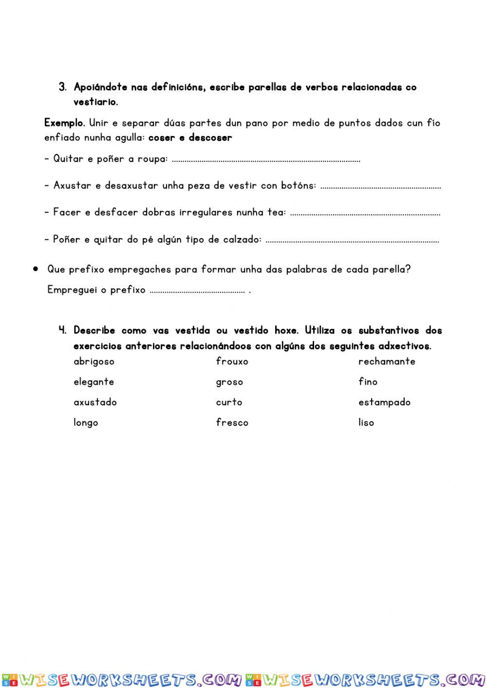 worksheet