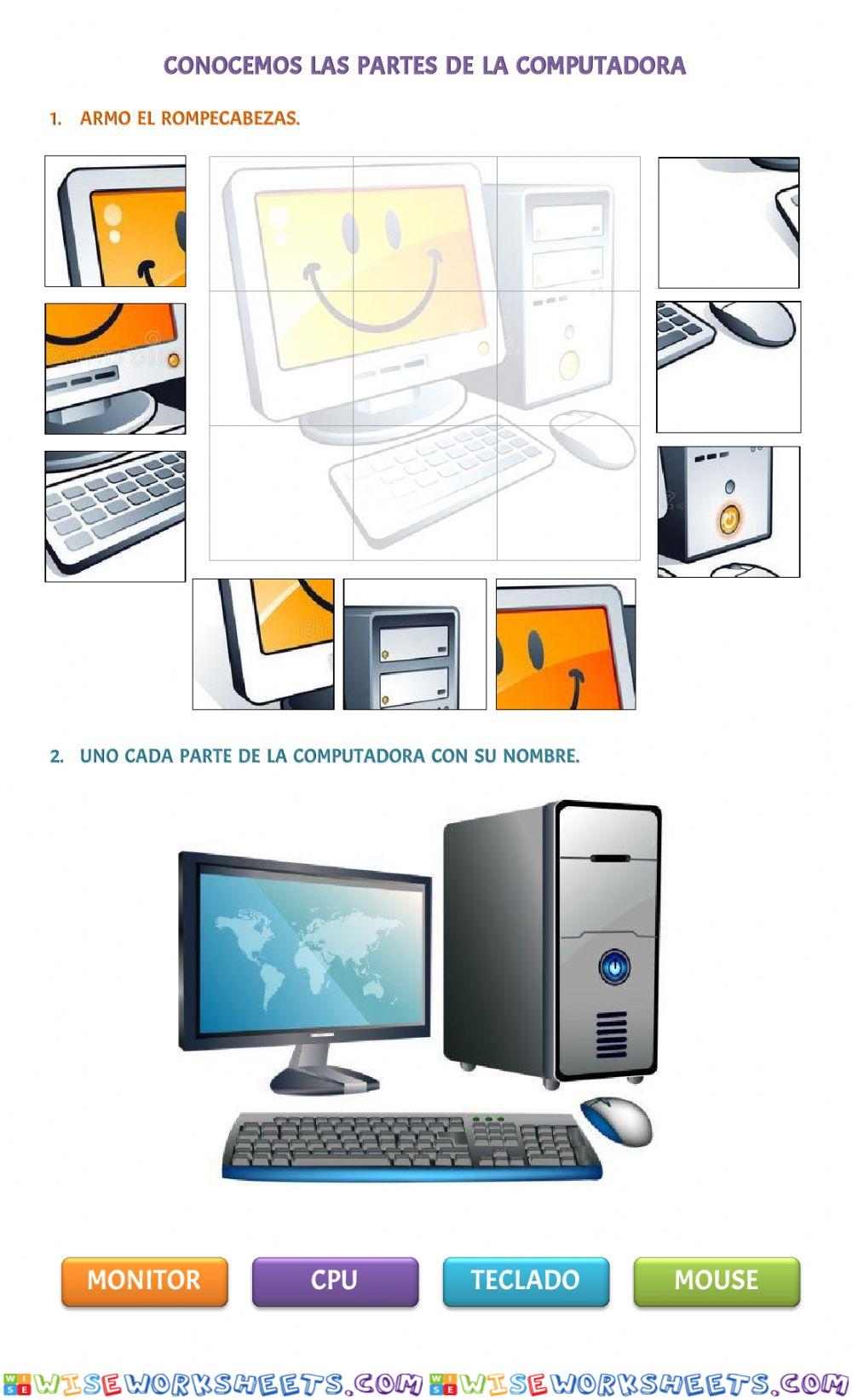 Partes de la computadora