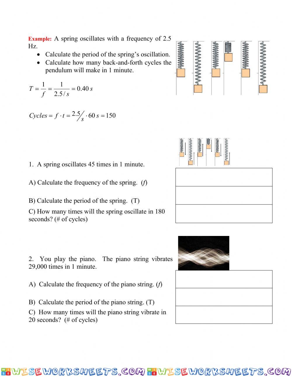 worksheet