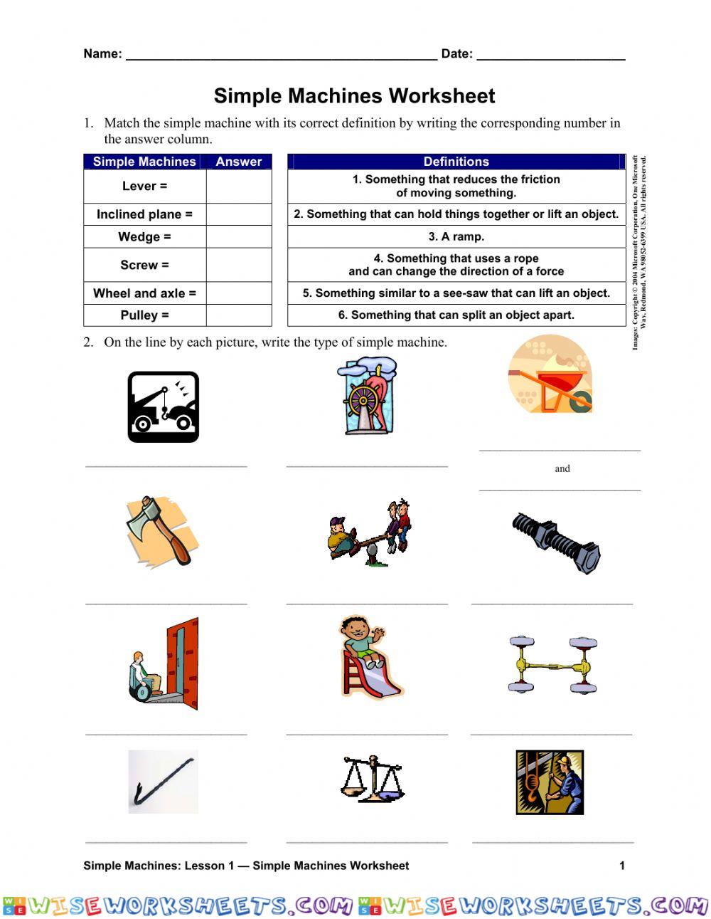 Simple Machines 1