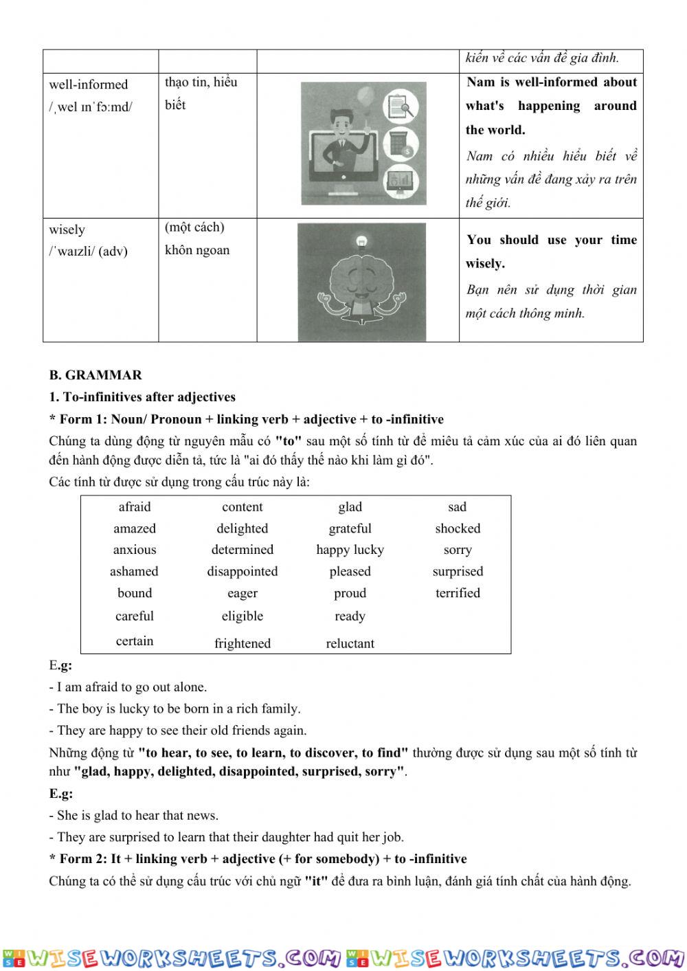 worksheet