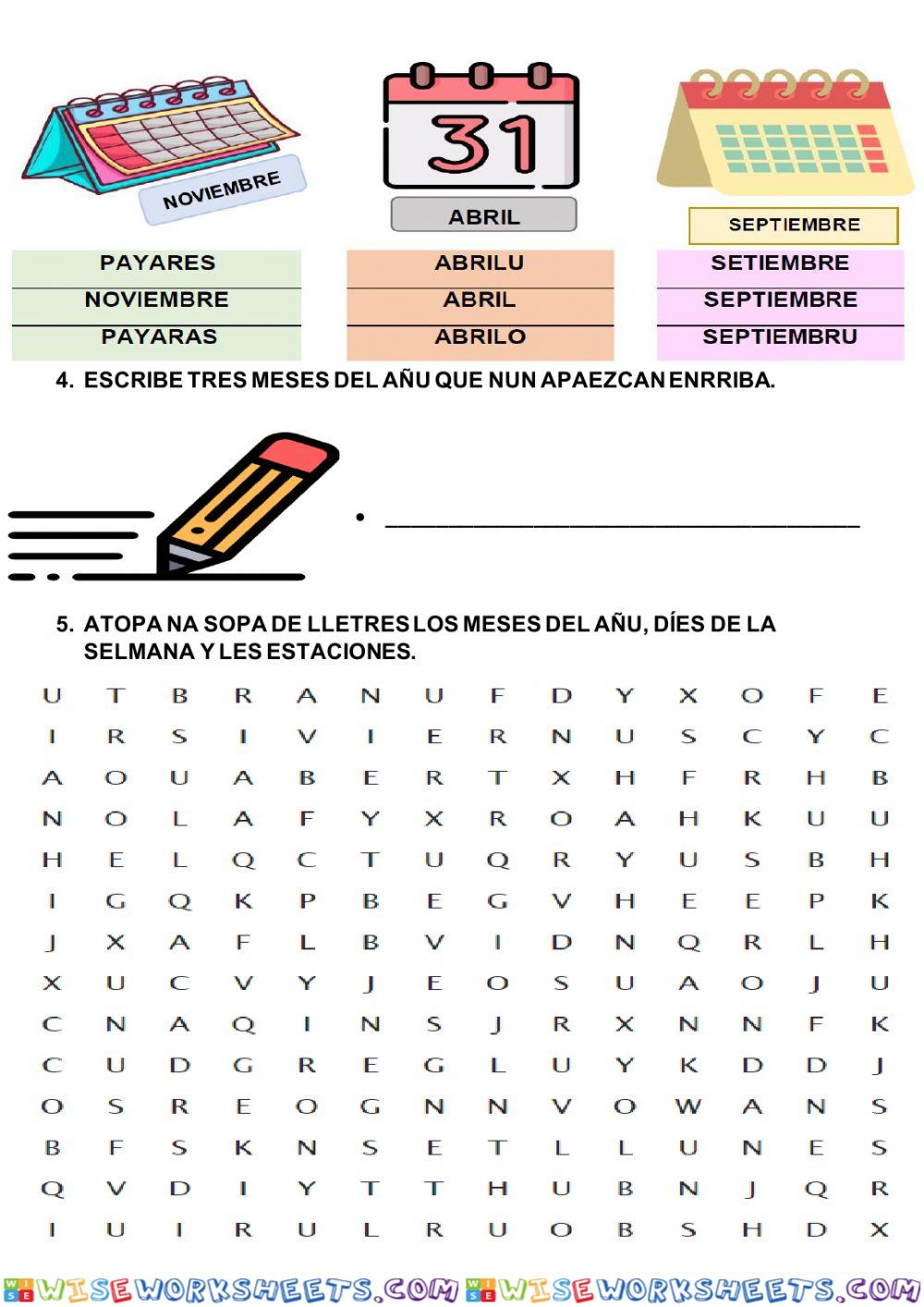 worksheet
