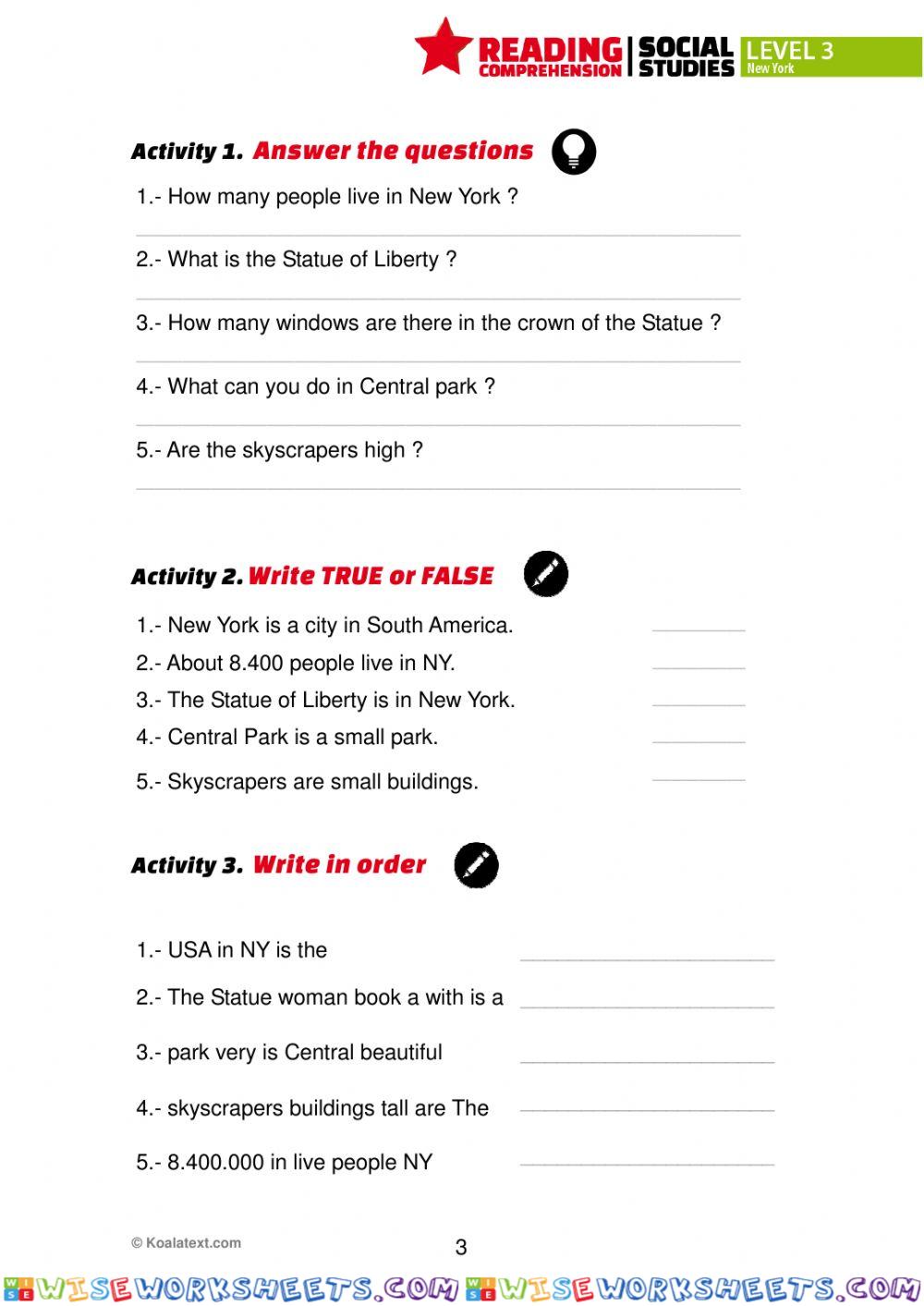 worksheet