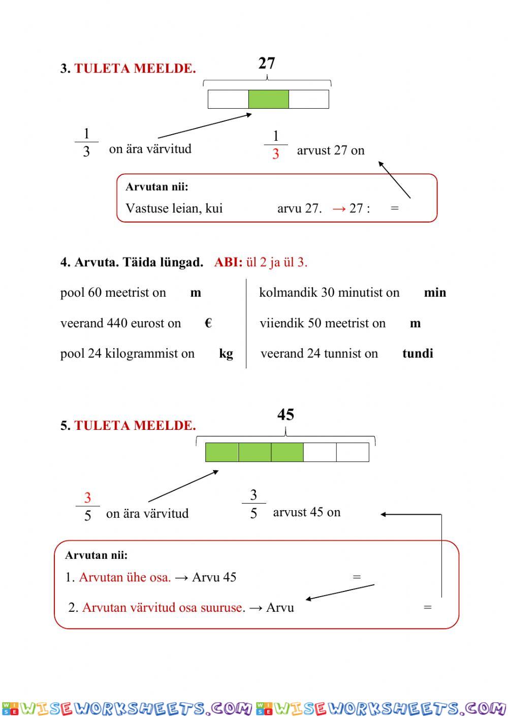 worksheet