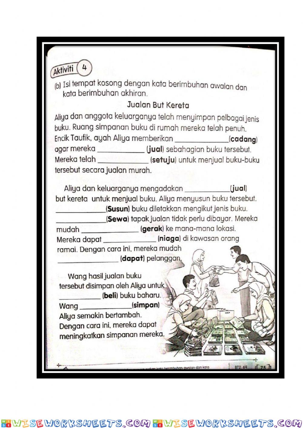 Kata imbuhan awalan dan akhiran
