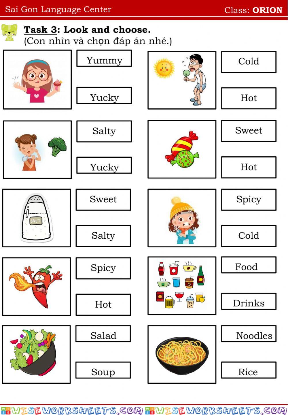 worksheet