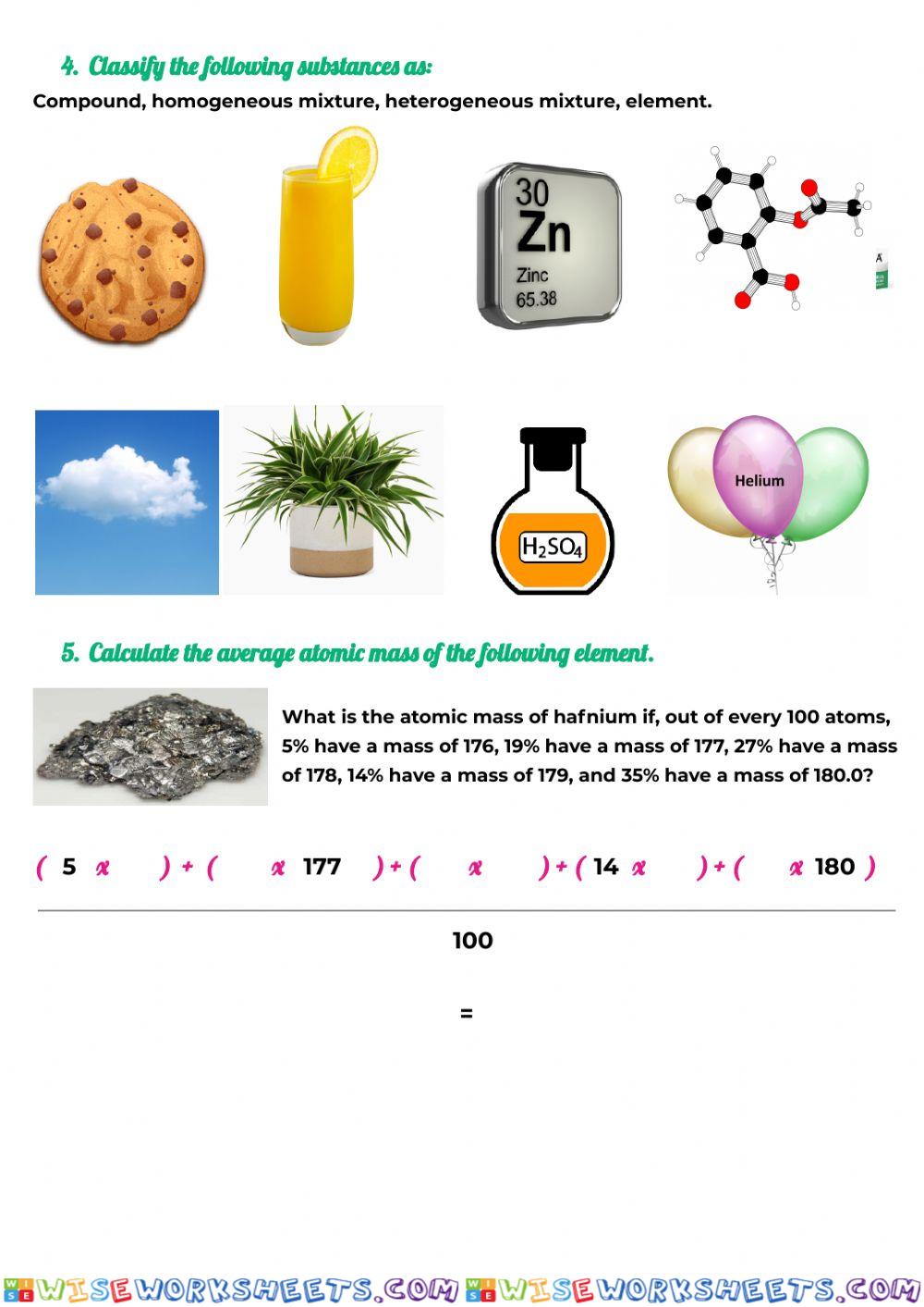 worksheet