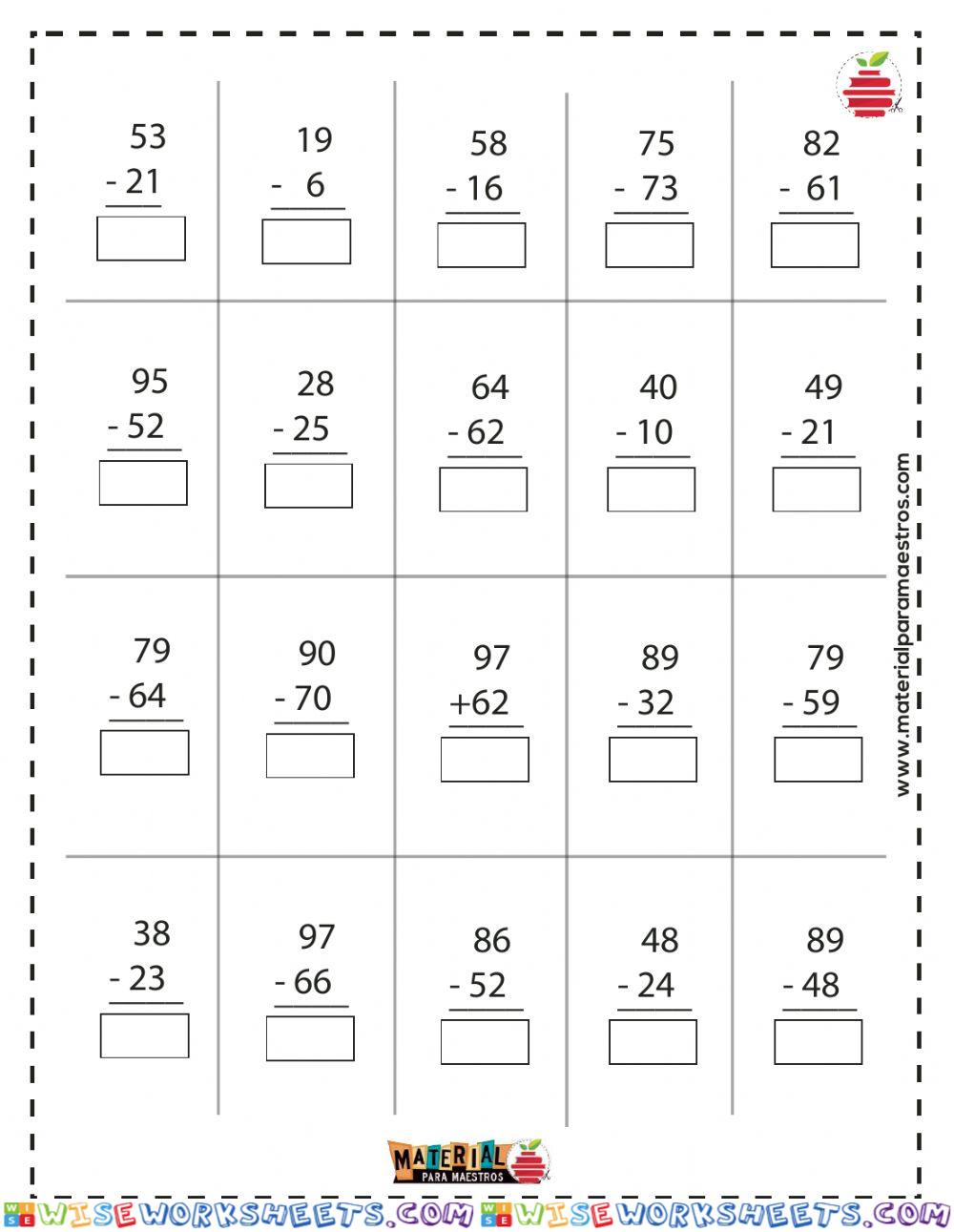 worksheet