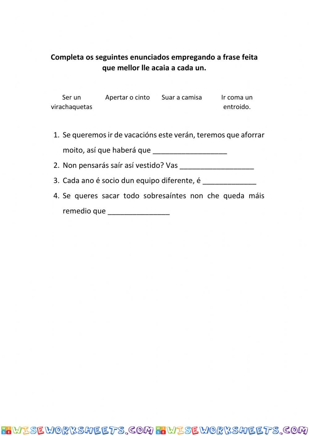 worksheet