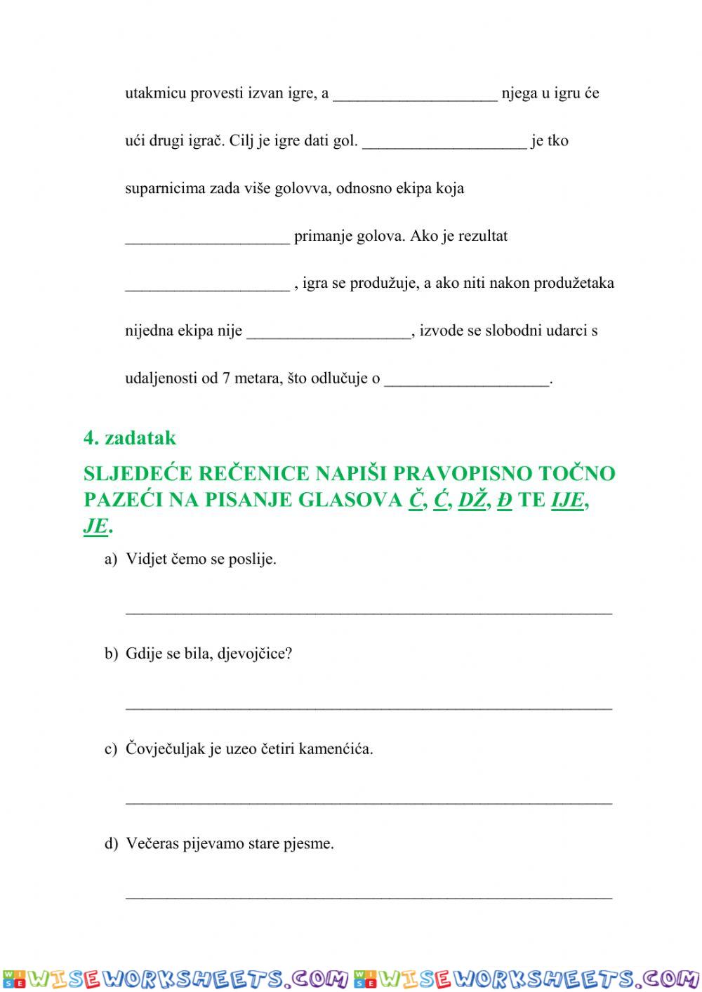 worksheet