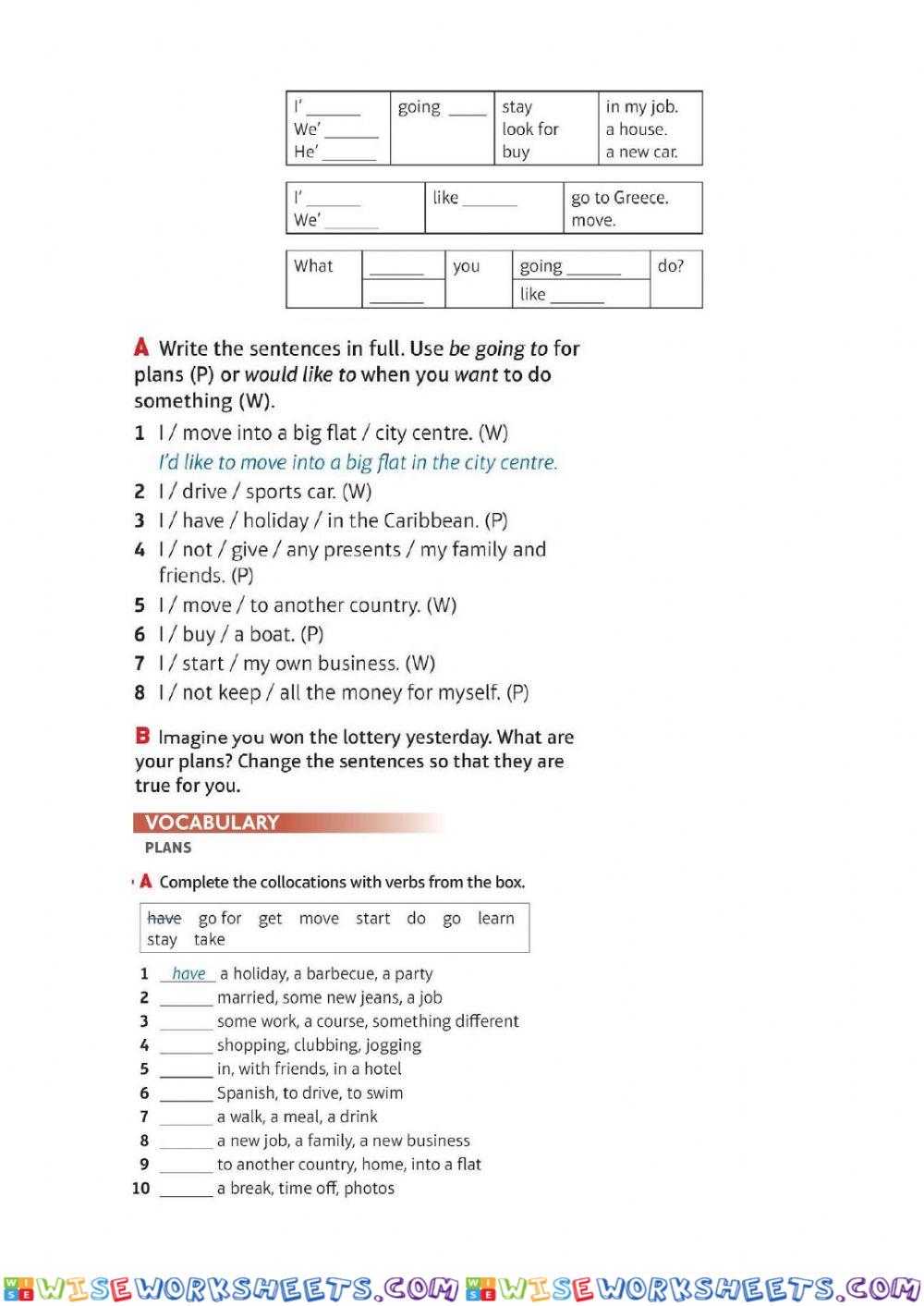 worksheet