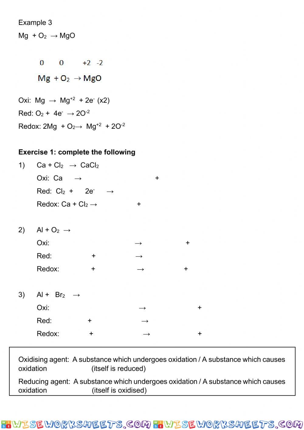 worksheet