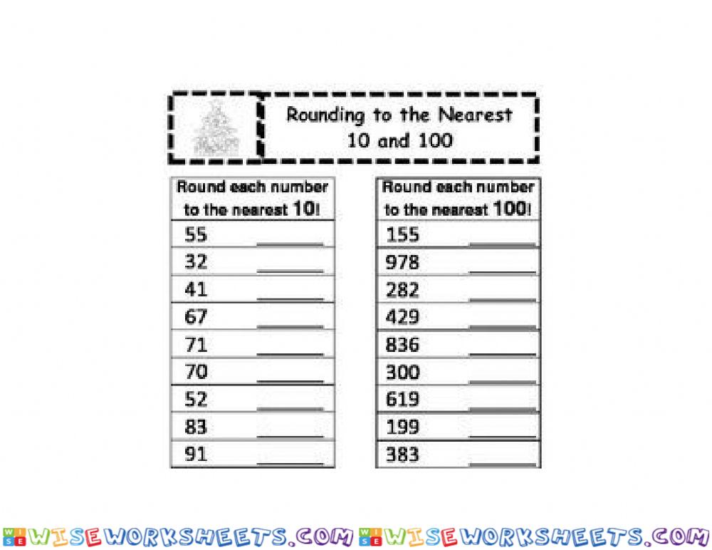Rounding numbers