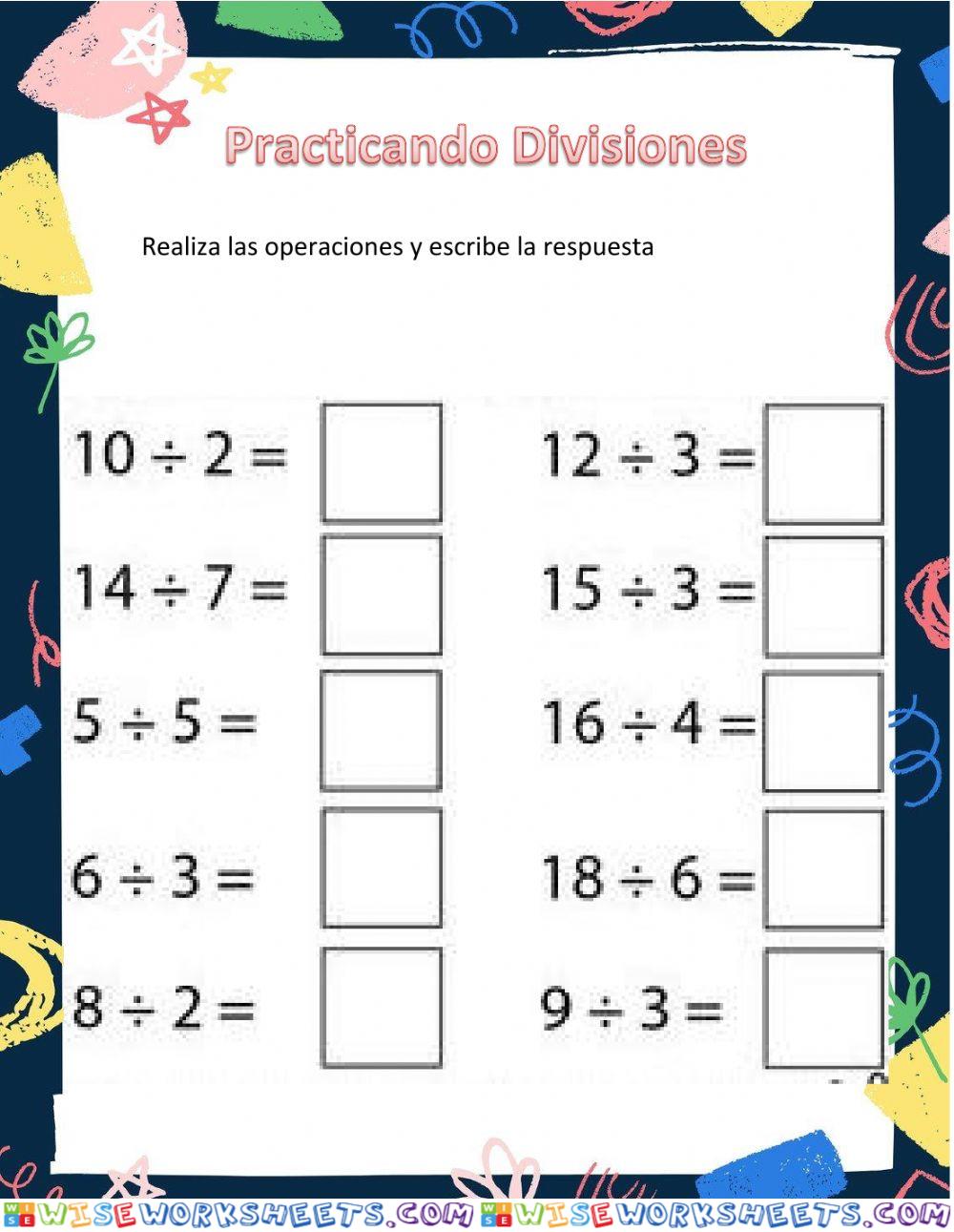 Revisando las divisiones