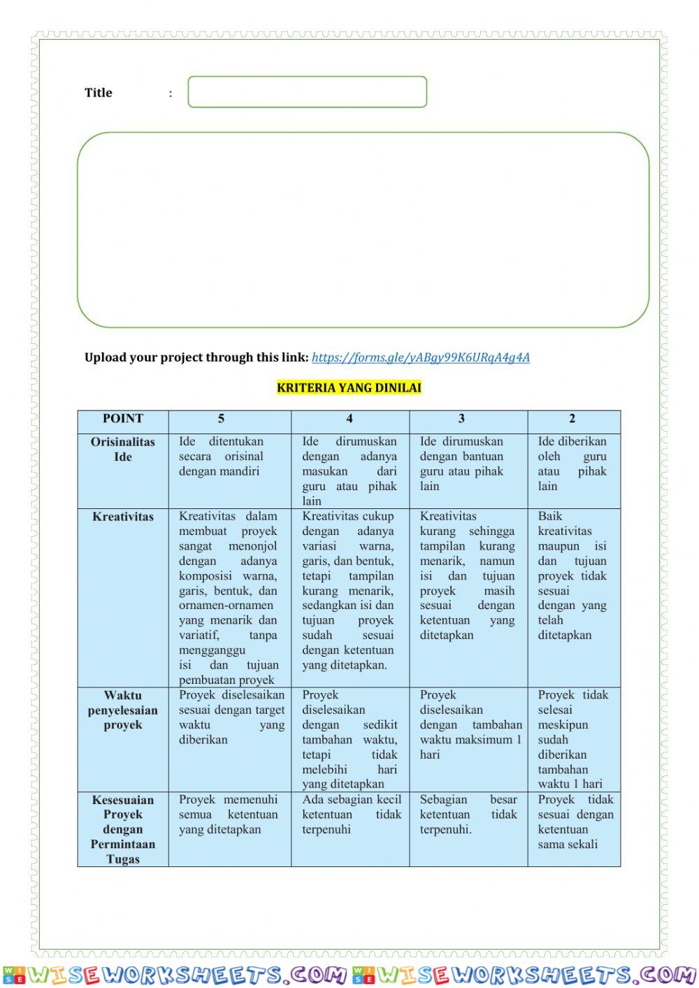 worksheet