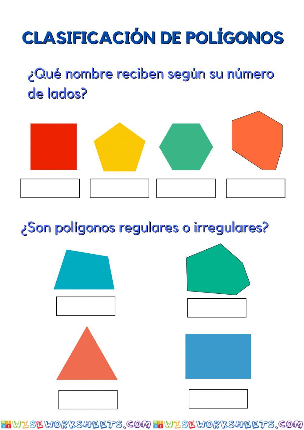 Clasificación de polígonos