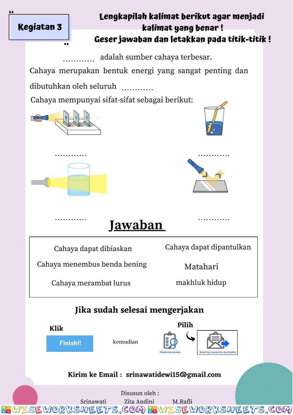 worksheet