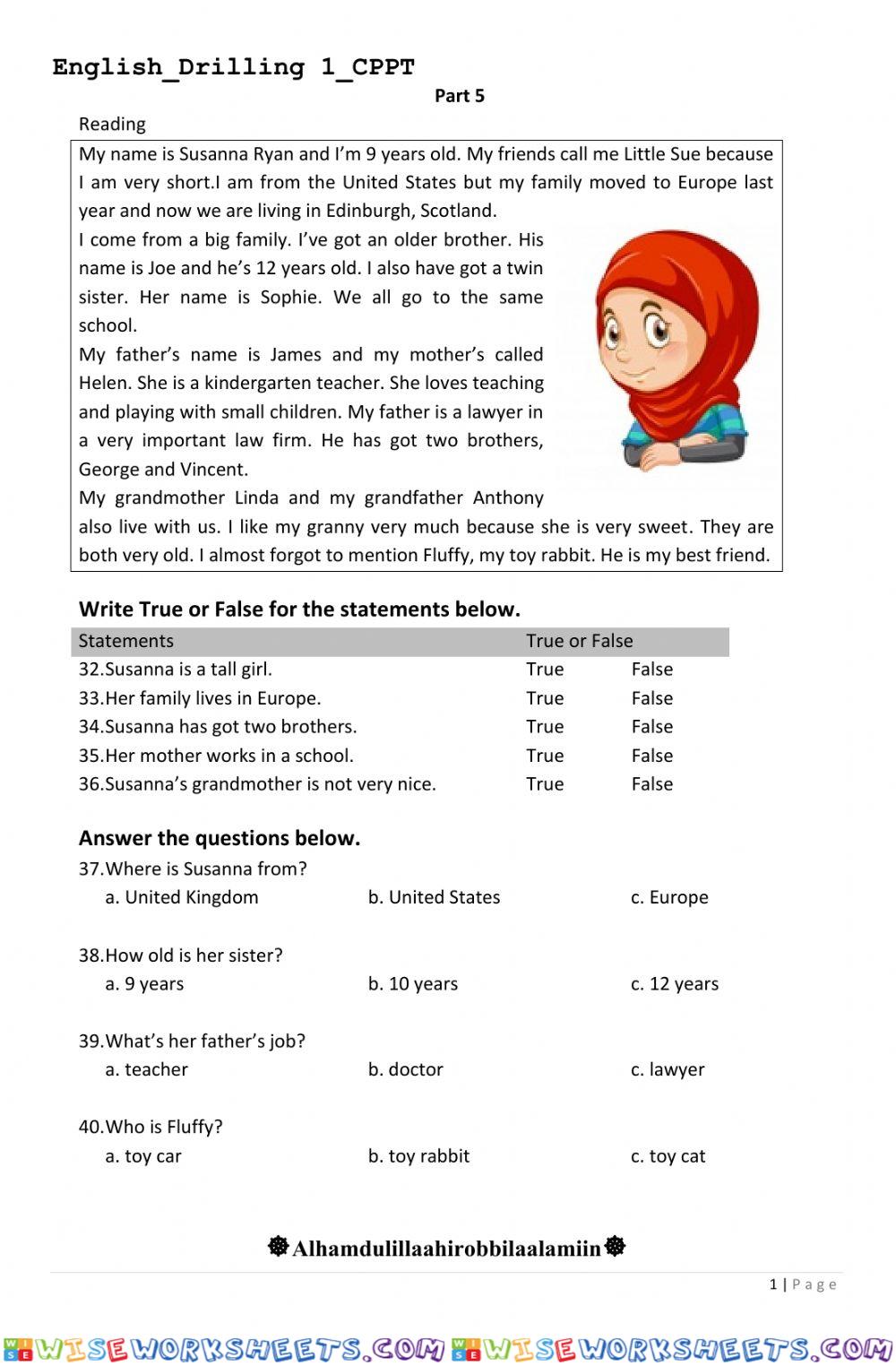 Cppt drill part 5