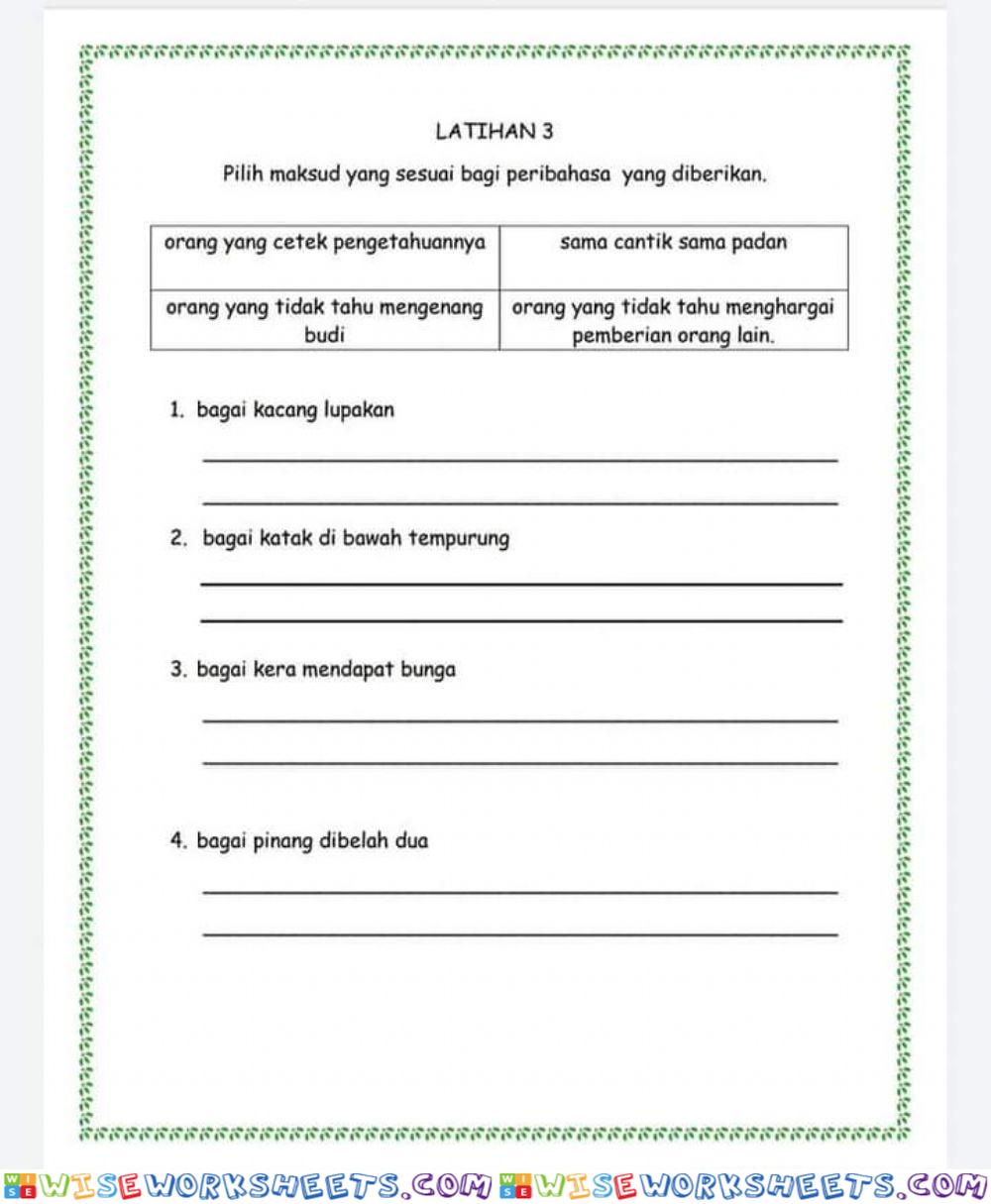Peribahasa