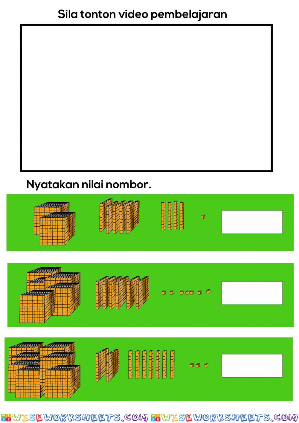 Ketahui nombor lingkungan 10 000