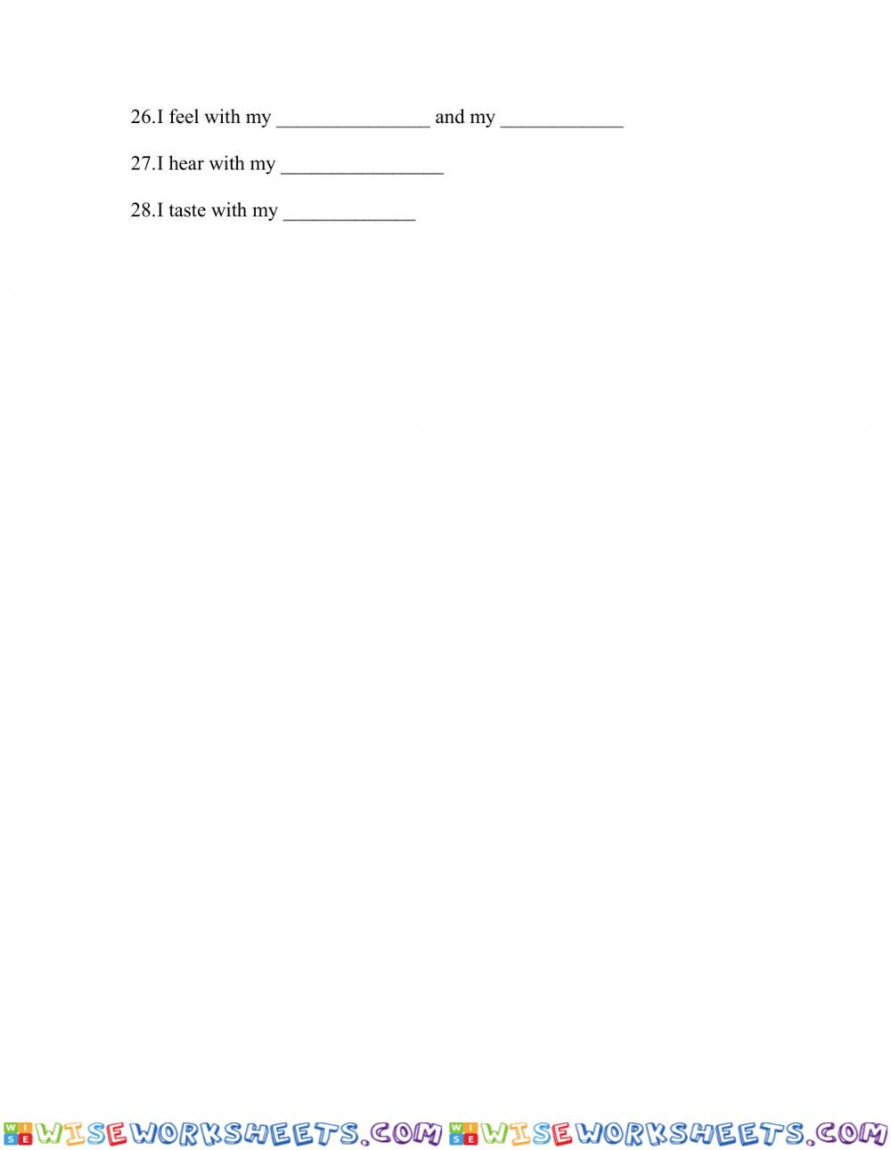worksheet