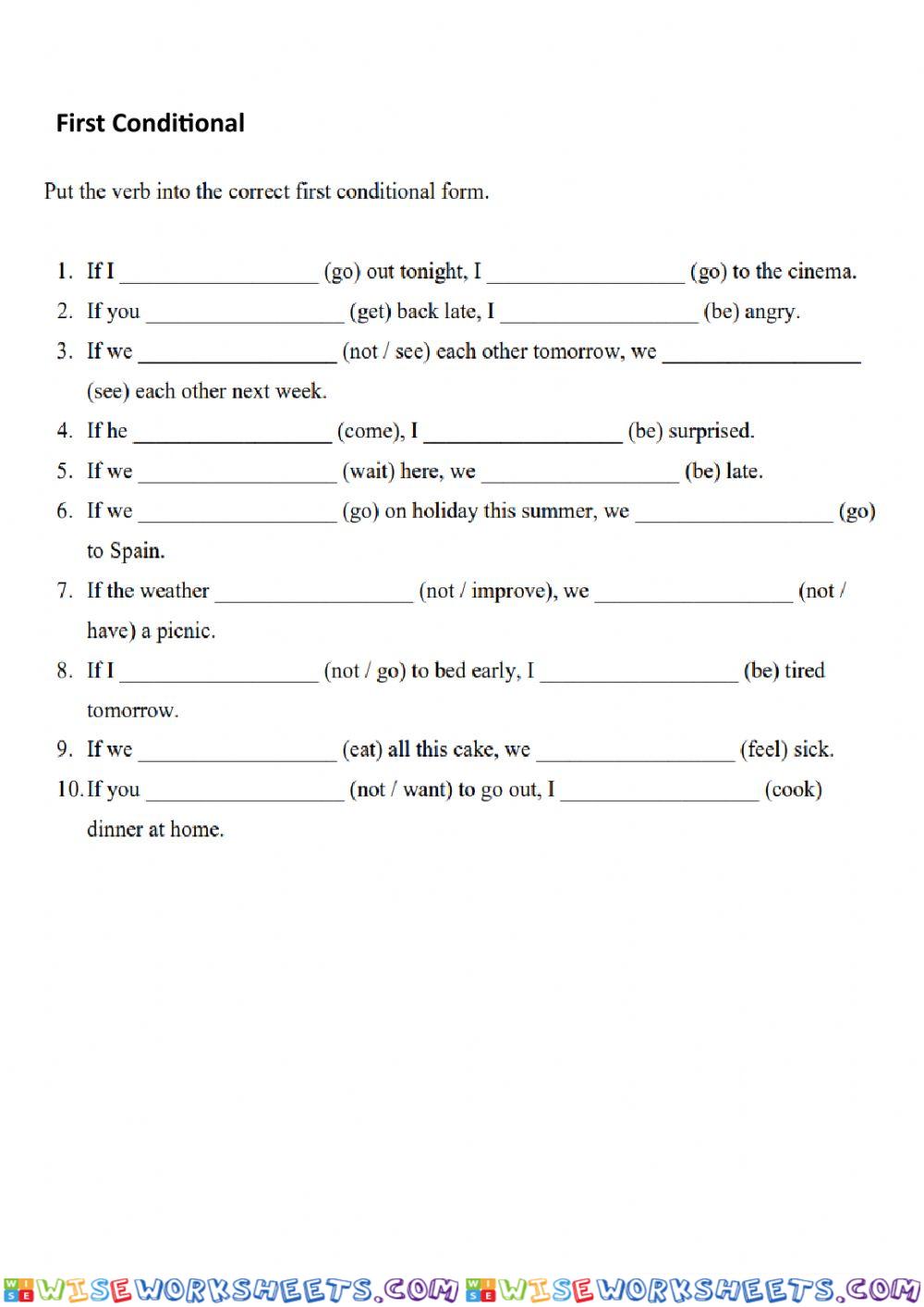 worksheet