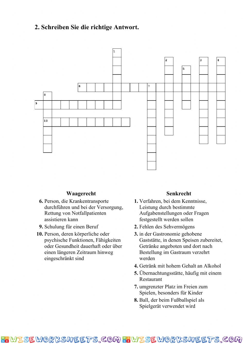 worksheet