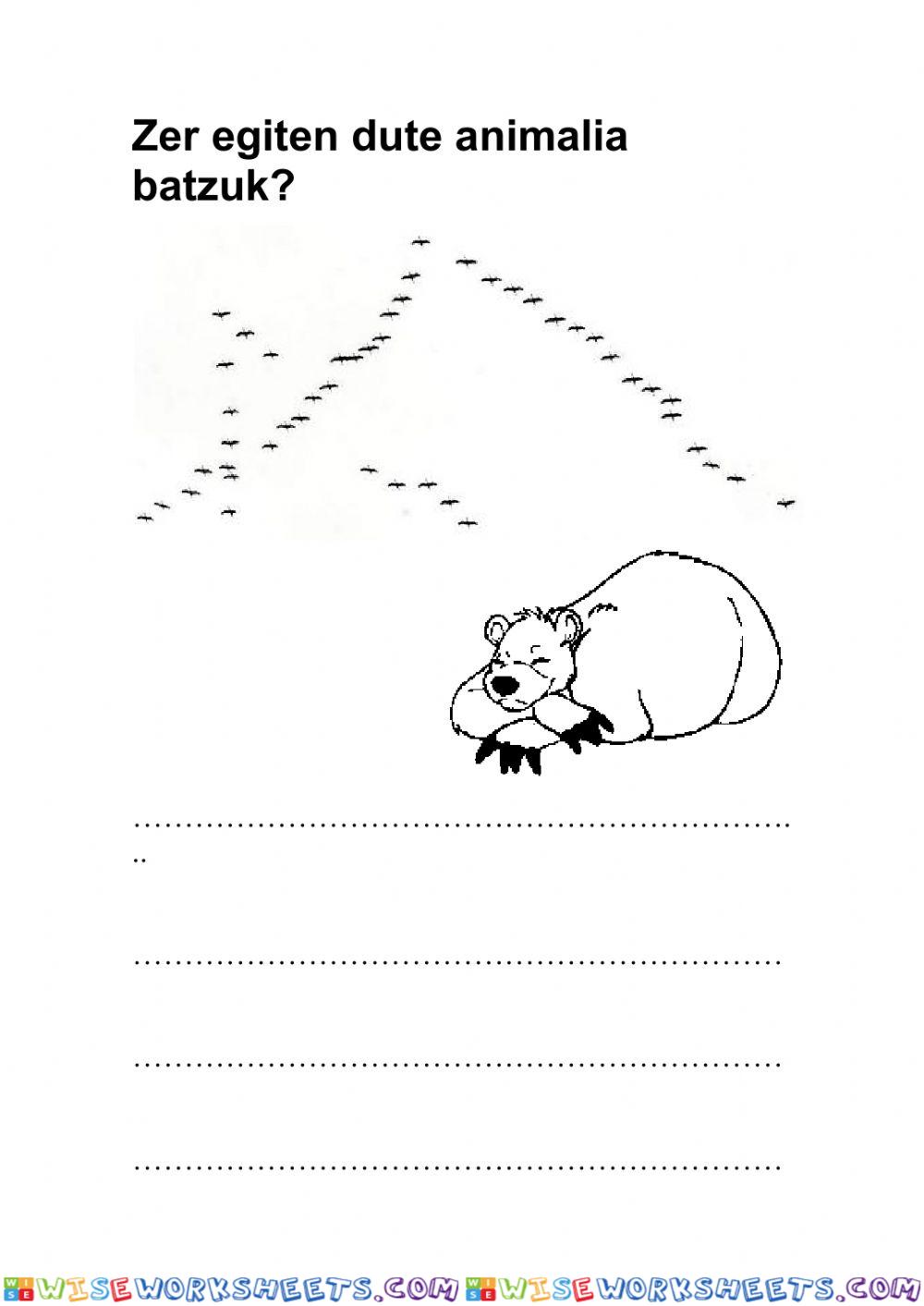 worksheet