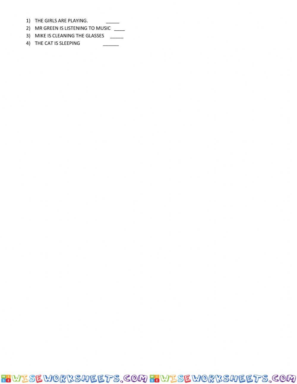 worksheet