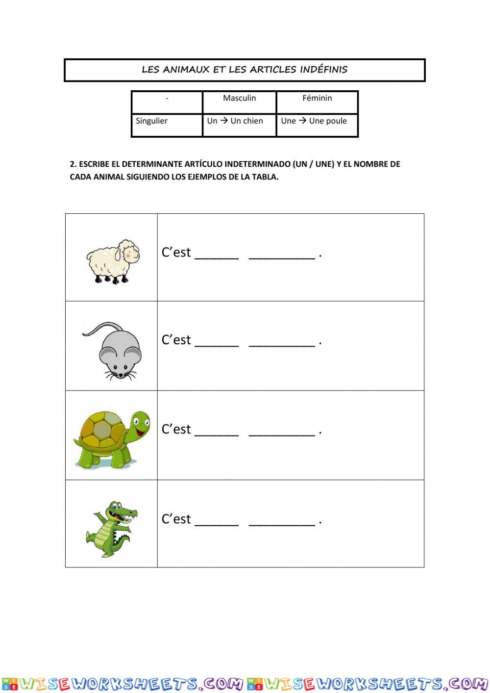 worksheet