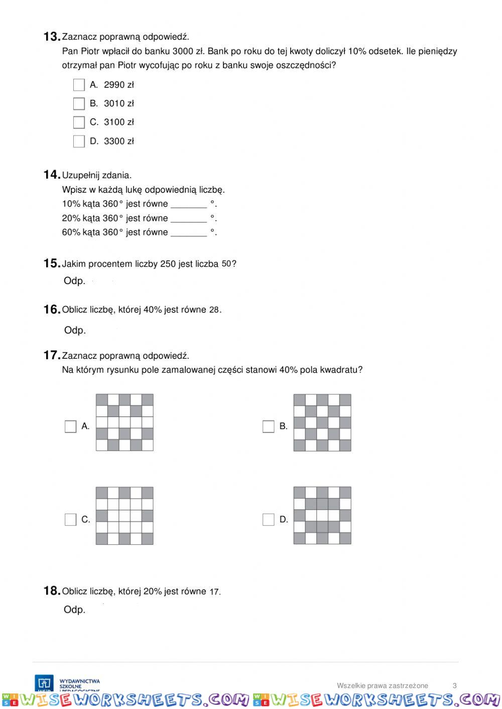 worksheet