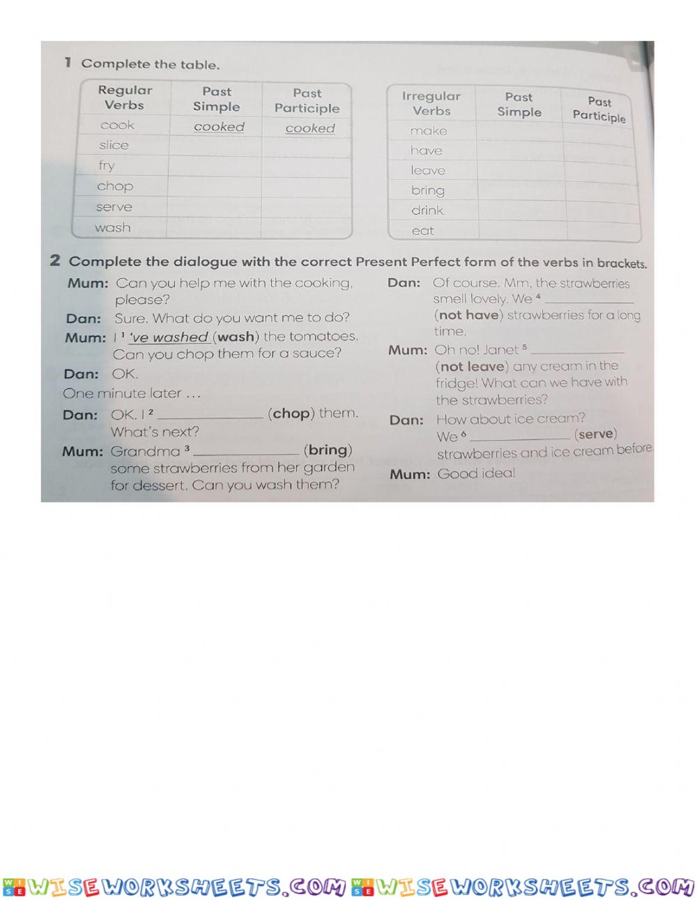 Present perfect