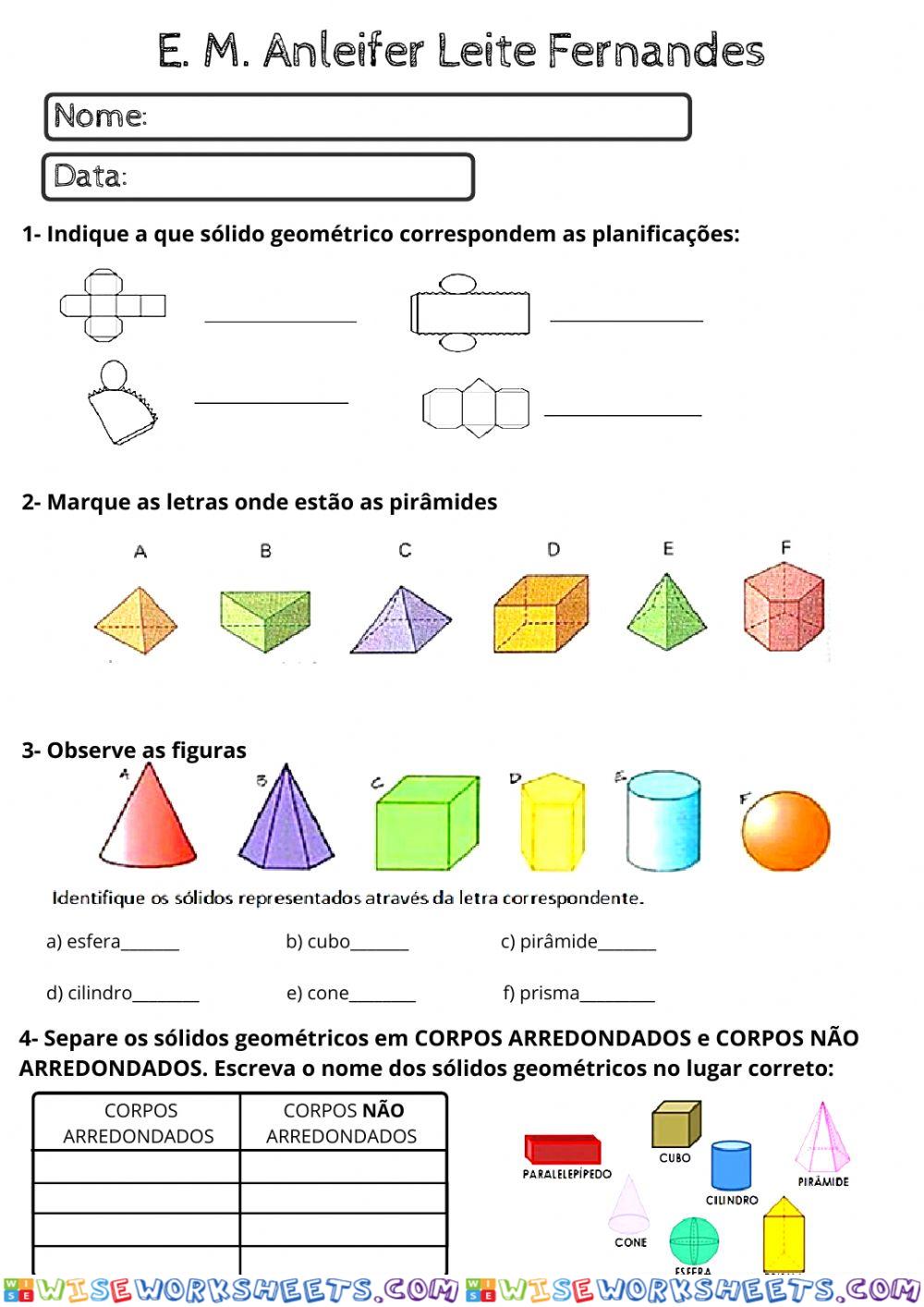 Sólidos geométricos