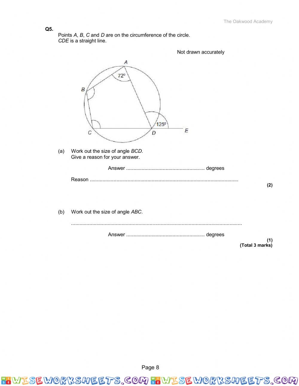 worksheet