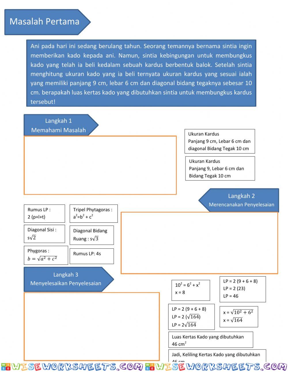 worksheet