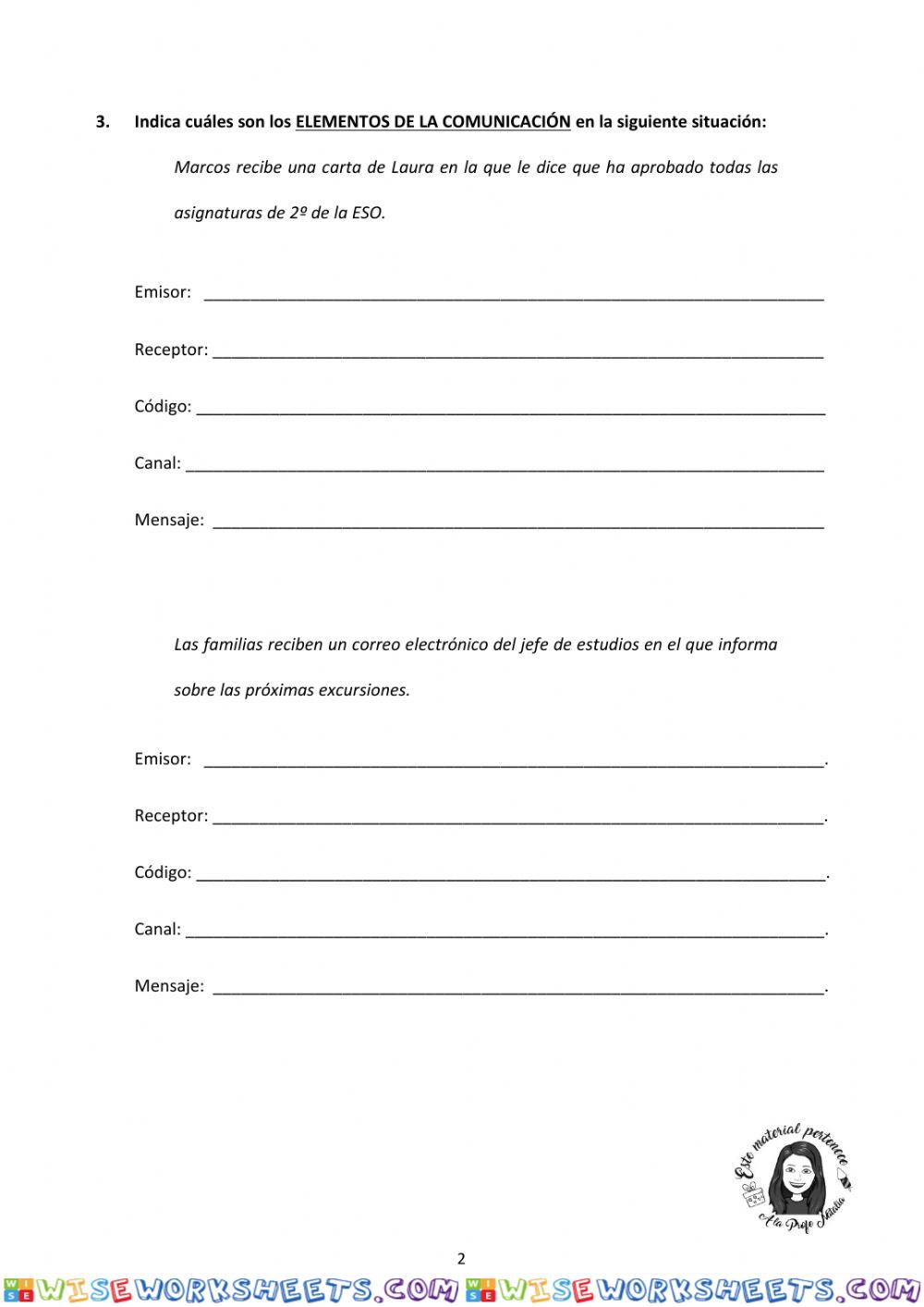 worksheet