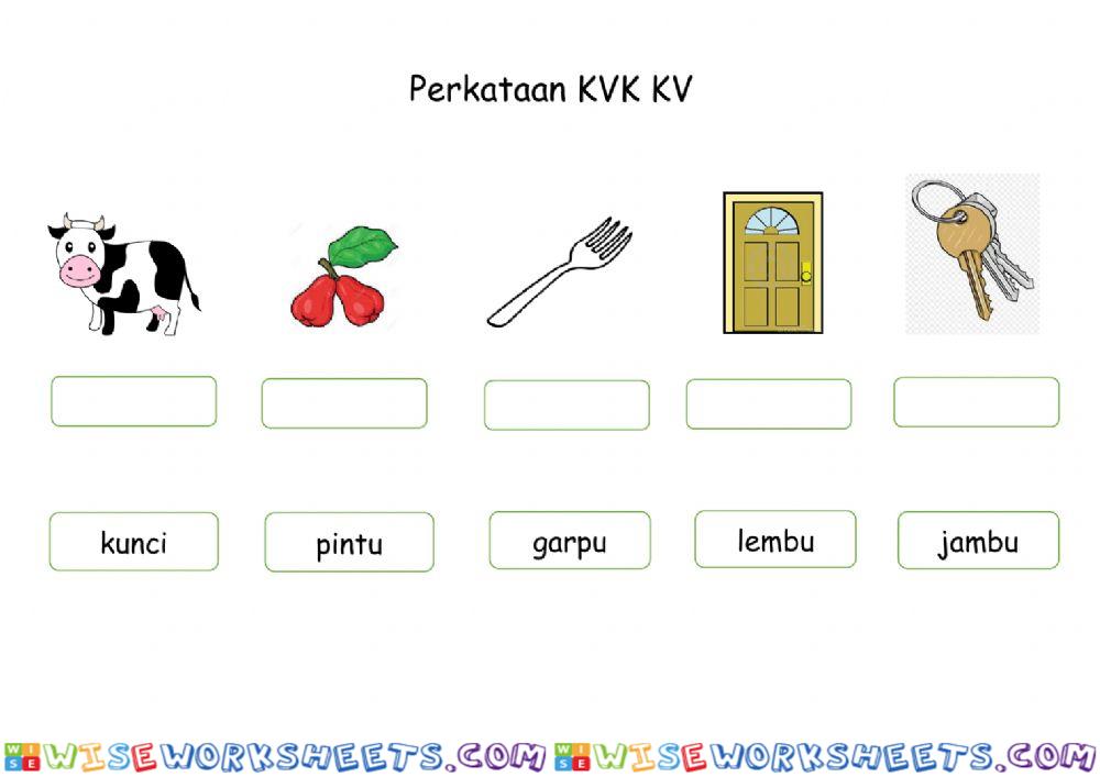 Perkataan KVK KV (1)